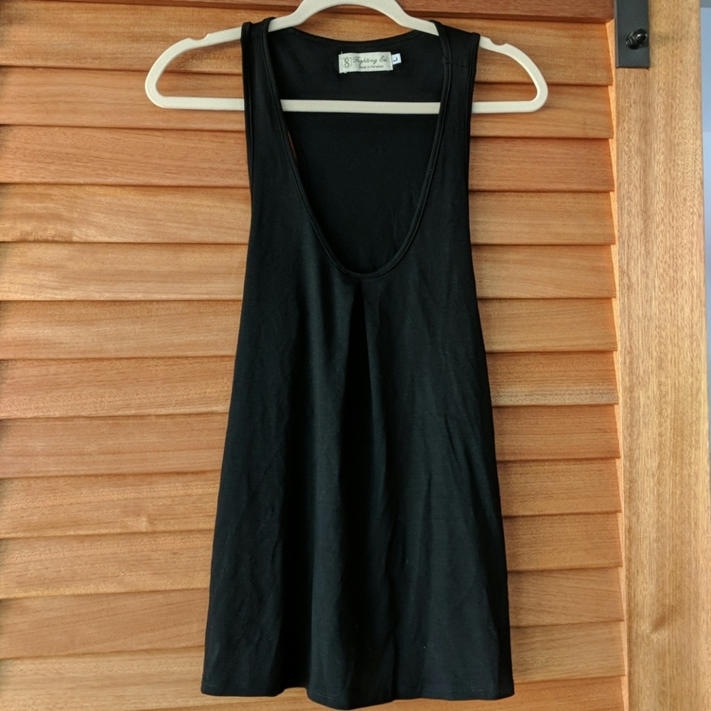 Fighting eel / ava sky cutout back tank